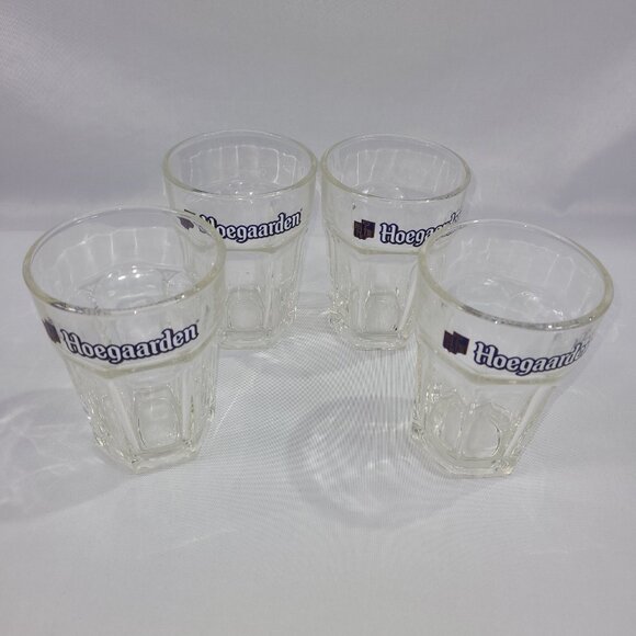 Hoegaarden Beer Glass Set 4 Tumbler 33cl Capacity - Picture 1 of 1
